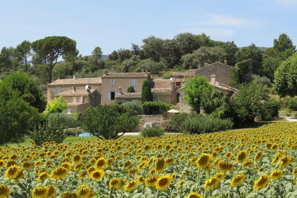 Les Tarraiettes Au Pied Du Luberon Villa Lourmarin Eksteriør bilde